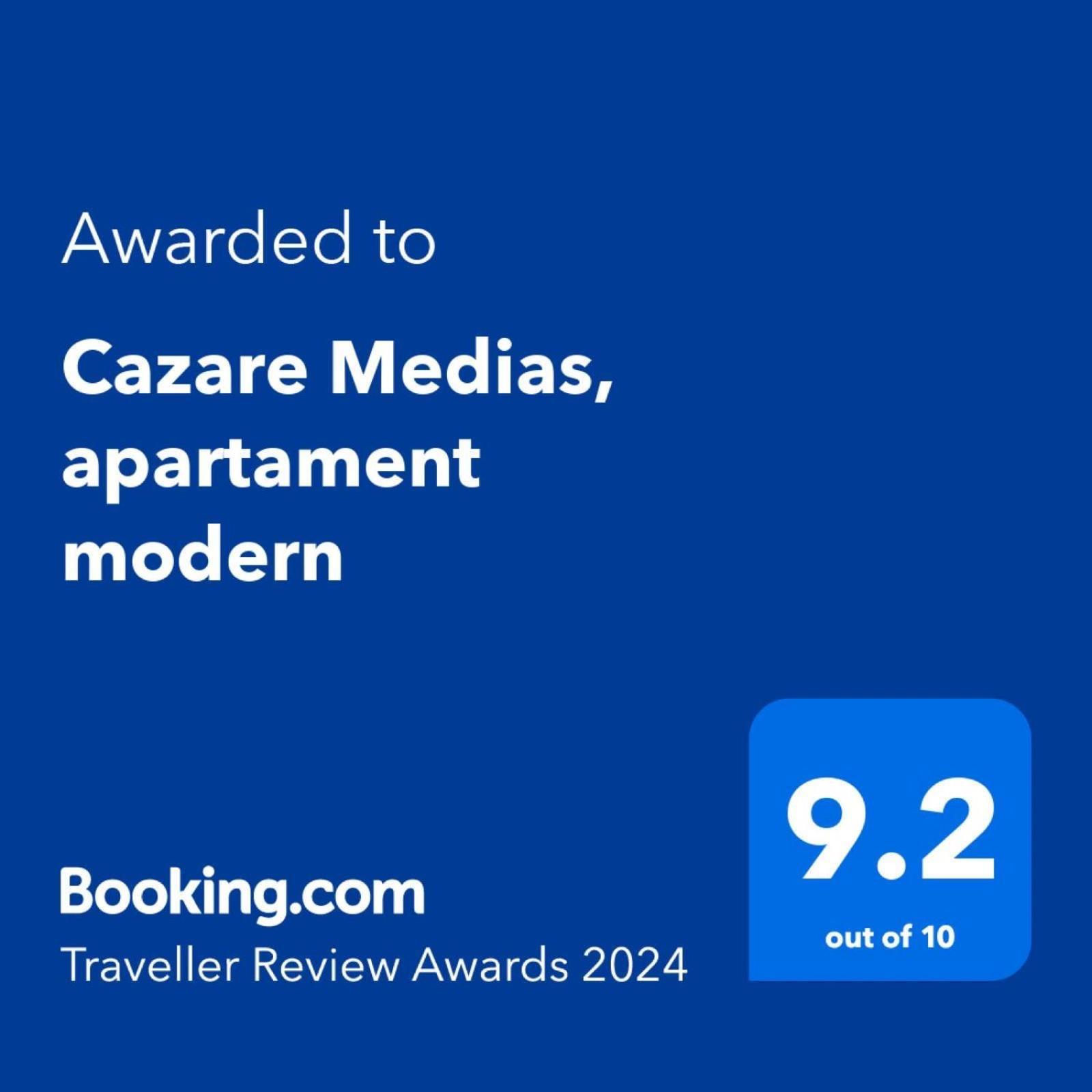 Cazare Medias, Apartament Modern 外观 照片